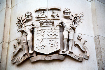 Image showing england  historic   marble and statue in   london 