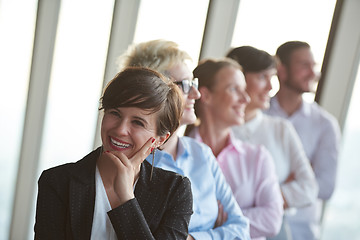 Image showing diverse business people group