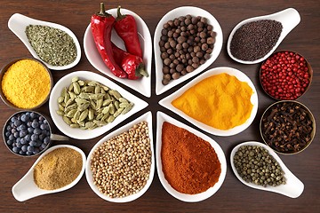 Image showing Aromatic spices.