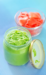 Image showing wasabi and ginger