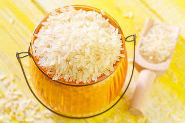 Image showing raw rice