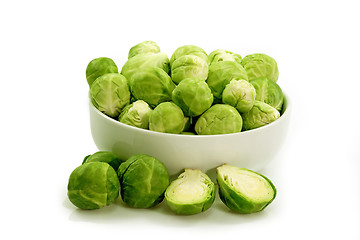 Image showing Brussels sprouts