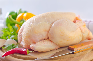 Image showing chicken and vegetables