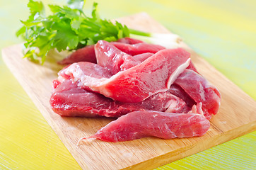 Image showing raw meat