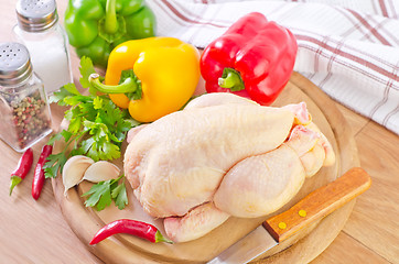 Image showing chicken and vegetables