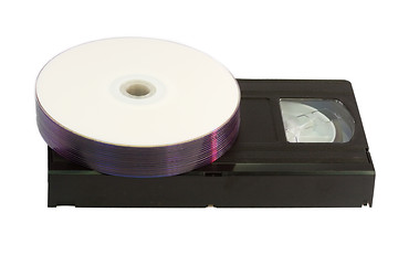 Image showing Cassette and DVD