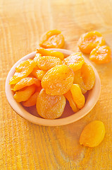 Image showing dry apricots