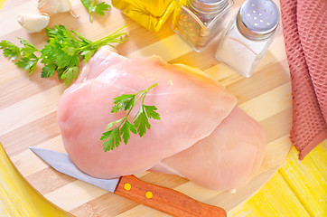 Image showing chicken fillet