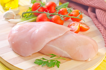 Image showing chicken fillet