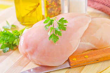 Image showing chicken fillet