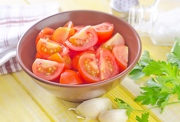 Image showing salad from tomato