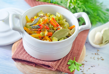 Image showing baked vegetables