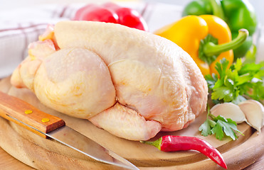 Image showing chicken and vegetables