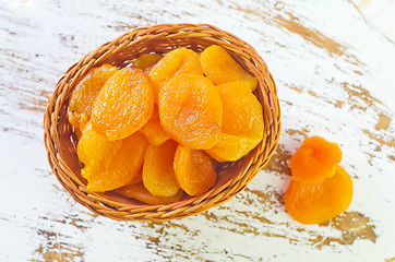 Image showing dry apricots