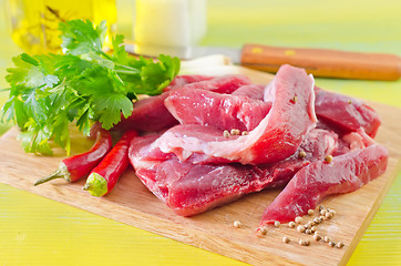 Image showing raw meat