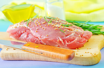 Image showing raw meat