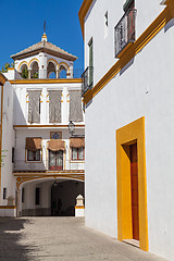 Image showing Bullring area in Seville