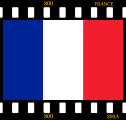 Image showing France Flag Film