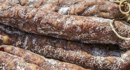 Image showing French Dry Sausages