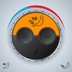 Image showing Air condition gauge with lcd display 