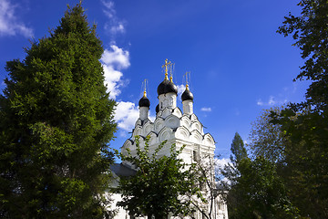 Image showing Church and Spruce