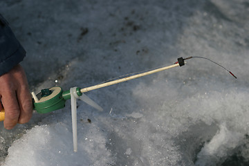 Image showing winter mini rod