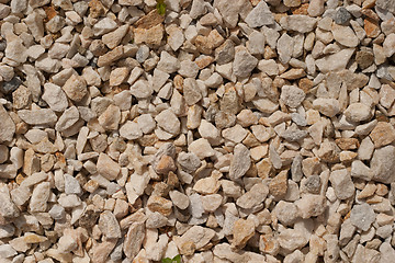 Image showing crushed stone background