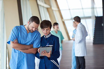 Image showing group of medical staff at hospital