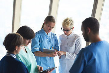 Image showing group of medical staff at hospital