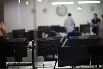 Image showing computer at modern office