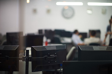 Image showing computer at modern office