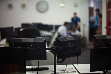 Image showing computer at modern office