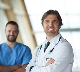 Image showing doctors team walking