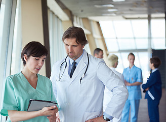 Image showing group of medical staff at hospital