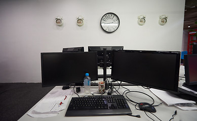 Image showing computer at modern office