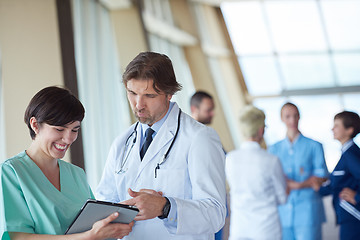 Image showing group of medical staff at hospital