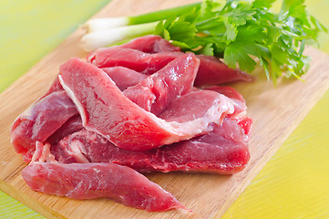 Image showing raw meat