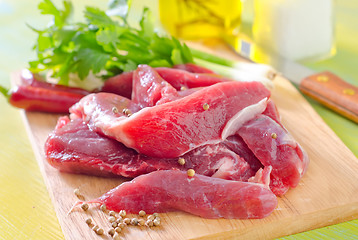 Image showing raw meat