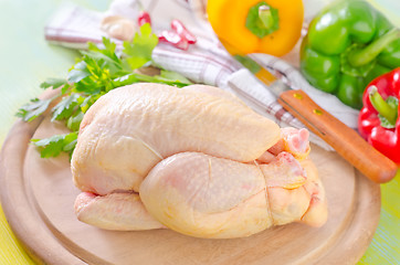 Image showing chicken and vegetables