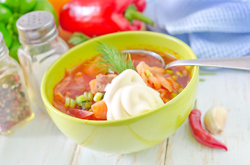 Image showing fresh soup