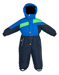 Image showing Childrens snowsuit fall