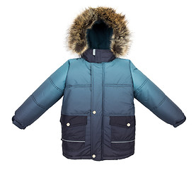 Image showing Warm jacket isolated