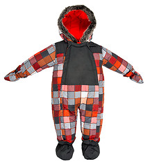 Image showing Childrens snowsuit fall