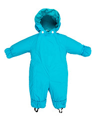 Image showing Childrens snowsuit fall