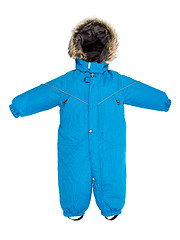 Image showing Childrens snowsuit fall