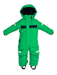 Image showing Childrens snowsuit fall