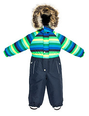 Image showing Childrens snowsuit fall