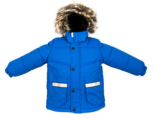 Image showing Warm jacket isolated