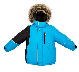 Image showing Warm jacket isolated