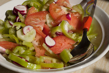 Image showing vegetable salad